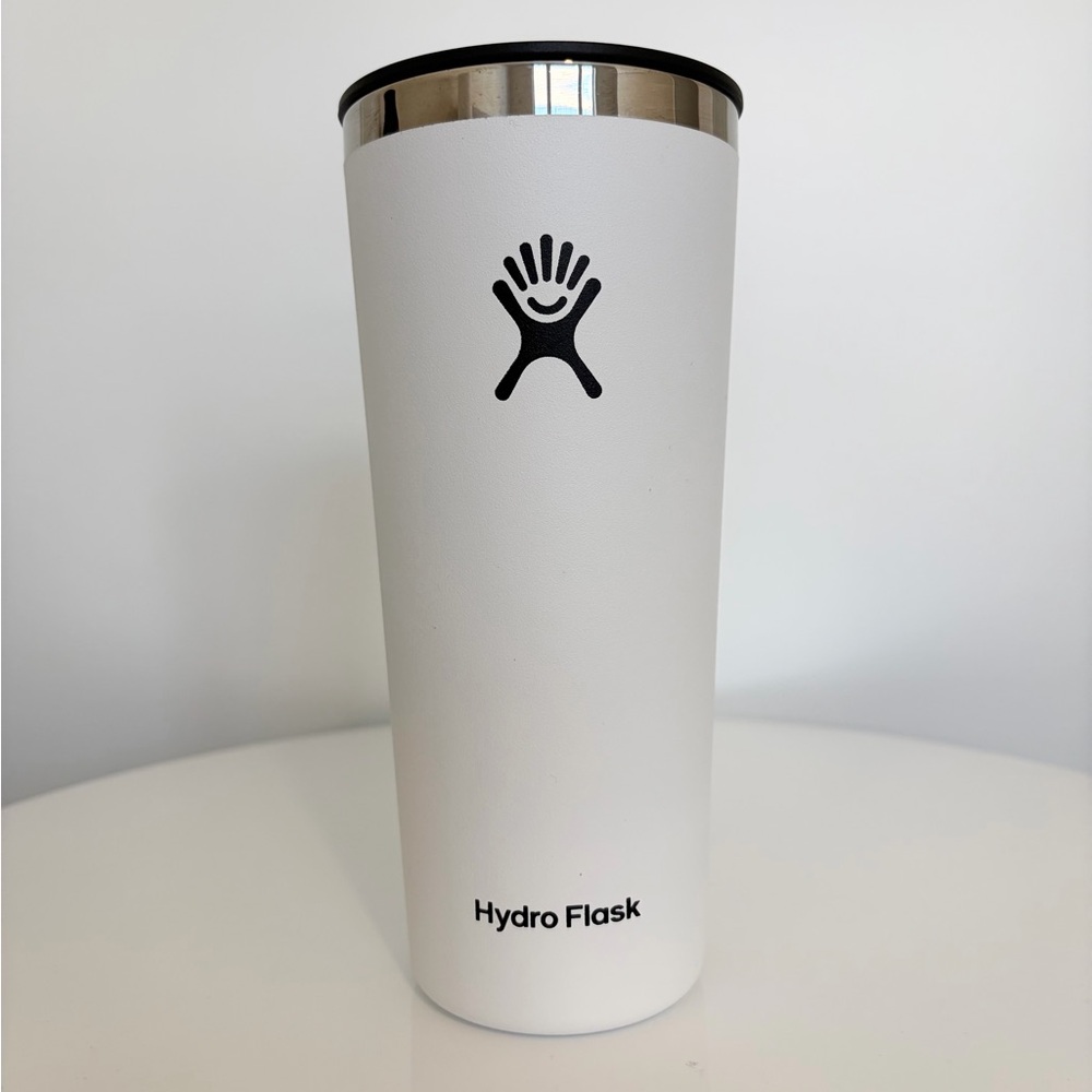NWOT Hydro Flask 22 oz Tumbler White Insulated Stainless Steel Travel Cup